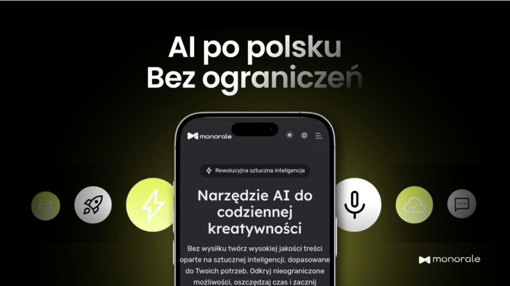 Monorale AI wchodzi do Polski. Platforma udostępnia polską wersję wraz z premierą V4.1