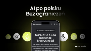 Monorale AI wchodzi do Polski. Platforma udostępnia polską wersję wraz z premierą V4.1